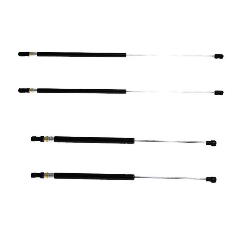 Volvo Hatch and Hood Lift Support Kit - Front and Rear - Lesjofors 4013749KIT